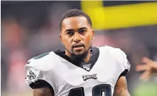  ?? JOHN AMIS/ASSOCIATED PRESS FILE ?? Philadelph­ia Eagles wide receiver DeSean Jackson has faced harsh criticism for his anti-Semitic post and has promised to be better and educate himself.