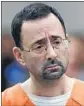  ?? Paul Sancya Associated Press ?? DR. LARRY NASSAR pleaded guilty to sexually abusing athletes while with USA Gymnastics.