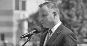  ??  ?? President Andrzej Duda. (Foto: NU)