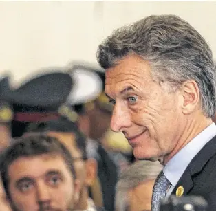  ??  ?? de Macri y su equipo es recuperar un ánimo similar al que imperaba hasta abril. El objetivo