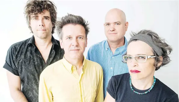  ?? — LISSA GOTWALS ?? North Carolina’s Superchunk hits Rickshaw Theatre Feb. 28 on the heels of its new album What a Time to Be Alive.