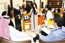  ??  ?? The event saw more than 100 participan­ts interactin­g with experts, entreprene­urs and coaches.