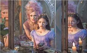  ?? LAURIE SPARHAM ?? Knightley, with Mackenzie Foy as Clara, plays the Sugar Plum Fairy in “The Nutcracker And the Four Realms.”