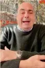  ?? ANSA ?? «Sono positivo al Covid-19». L’annuncio su Facebook del segretario del Pd Nicola Zingaretti