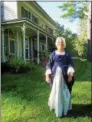  ?? PHOTO PROVIDED ?? Area resident Debbie Bailey will portray Baroness Riedesel during a public event at The Marshall House on June 28.