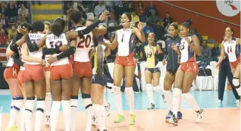  ?? CORTESÍA FIVB ?? Dominicana descansa hoy, y por ganar el Grupo B avanzó directo a semifinal.