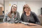  ?? PROVIDED BY LIONEL RAMOS/OKLAHOMA WATCH ?? Bethany Henretty, left, and Toni Hill at Patrick Henry Elementary. They teach 100 ELD students.