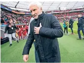  ?? FOTO: TEAM2/IMAGO ?? 2022 verlässt Rudi Völler Bayer 04 Leverkusen – zumindest als Geschäftsf­ührer.