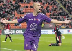  ??  ?? CONFUSIÓN. Borja Valero, futbolista de la Fiorentina.