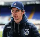  ??  ?? Bristol Rovers manager Joey Barton