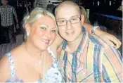  ?? ?? Laura Castle, pictured with her husband Scott, claimed her victim, one-year-old Leiland-james Corkill, right, had fallen off the sofa and hit his head