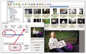  ??  ?? Xnview lets you embed IPTC keywords in your photos that will be recognised in any program