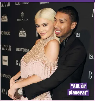  ??  ?? Kylie Jenner vill bli fru Tyga! Den unga stjärnan är i full gång att planera en storslagen bröllopsce­remoni. "Allt är planerat"