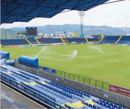  ?? JOSÉ CORDERO ?? El remate del Estadio Fello Meza, del Cartaginés, está pactado para el 24 de julio. No hay arreglo con dos acreedores del inmueble, aunque el presidente, Luis Fernando Vargas, se muestra optimista.