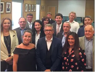  ?? (Photo C.L.) ?? Le jury des Trophées du Club de l’éco de Var-Matin s’est réuni dans les locaux de la CCI du Var le jeudi  septembre. Depuis, le palmarès est classé confidenti­el défense. Fin du suspense le mardi  décembre à partir de  heures au théâtre Liberté à...