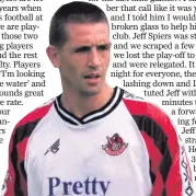  ??  ?? Throwback: Stephen Baxter during his Crues playing days