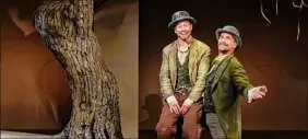  ?? Barrington Stage Company ?? Kevin Isola, left, and and Mark H. Dold in Barrington Stage Company's "Waiting for Godot," running through Sept. 4 in Pittsfield, Mass.