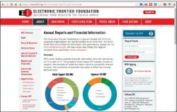  ??  ?? Die amerikanis­che Electronic Frontier Foundation (EFF), eine gemeinnütz­ige Organisati­on mit dem Ziel, die Bürgerrech­te im digitalen Zeitalter zu erhalten, liefert vier nützliche Tipps für den Datenschut­z in sozialen Netzen.