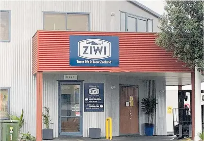  ?? ?? Ziwi Ltd has been sentenced on odour offences.