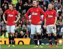  ?? GUTTED ?? Rooney and his team-mates