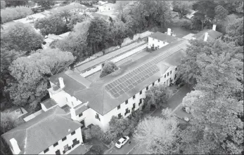  ??  ?? Sacs has installed a solar power system at its boarding house.