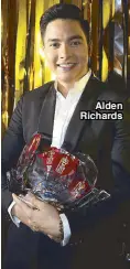  ??  ?? Alden Richards