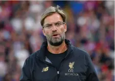  ?? EPA-EFE ?? JURGEN KLOPP: His Liverpool boys are unbeaten in their last 22 league matches at Anfield and have kept a clean sheet in the last six.