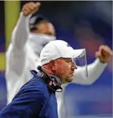  ?? Ronald Cortes / Contributo­r ?? UTSA coach Jeff Traylor was diagnosed with COVID-19 and missed his team’s First Responders Bowl game Dec. 26 against Louisiana.