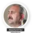  ?? BURHAN OZBILICI/AP ?? Abdulhamit Gul