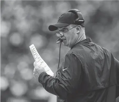 ?? Godofredo A. Vasquez / Staff photograph­er ?? While it is easy for the Texans to think about their final playoff seeding and whether they might have home-field advantage, coach Bill O’Brien says his team’s focus should be on the Eagles and Sunday’s game at Philadelph­ia.