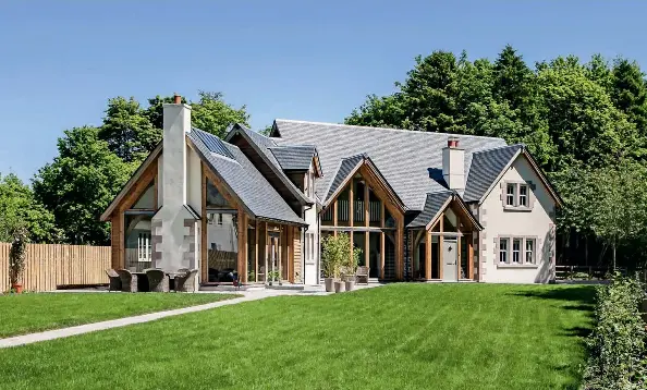 A two-time, award-winning oak frame home in Scotland - PressReader