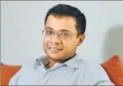  ?? MINT/FILE ?? Flipkart cofounder and chairman Sachin Bansal will leave the company and sell his 5.56% stake in it