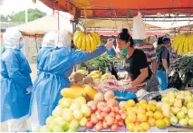  ??  ?? la caída de la demanda de Productos ha sido uno de los efectos generados por el aislamient­o social obligatori­o en la economía nacional.