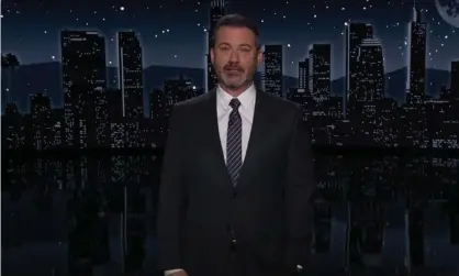  ?? ?? Jimmy Kimmel on people who say they plan to get the vaccine: ‘The vaccine’s been out for more than a year! How busy could you be?’ Photograph: Youtube