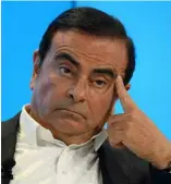  ?? KEYSTONE ?? Carlos Ghosn