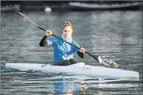  ?? FOTO: LUIS MARI UNCITI ?? Begoña Lazkano dio la sorpresa en Sevilla