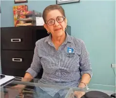  ??  ?? MANIFESTÓ LA doctora Francisca Mercado