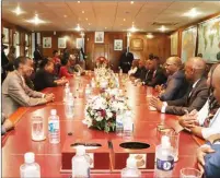  ?? PICS: MORERI SEJAKGOMO ?? Cabinet in a meeting