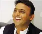  ??  ?? Akhilesh Yadav