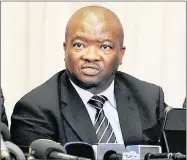  ??  ?? FIGHTING SPIRIT: UDM leader Bantu Holomisa has bravely challenged Parliament’s Speaker Baleke Mbete to allow MPs the right to vote in secret in the vote of no-confidence against President Jacob Zuma.