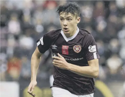  ??  ?? 0 Hearts teenager Aaron Hickey was taken aback by the facilities during his visits to Bayern Munich and Bologna during the summer.