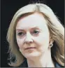  ?? ?? LIZ TRUSS: She has discussed the death sentences with Ukraine’s minister of foreign affairs.