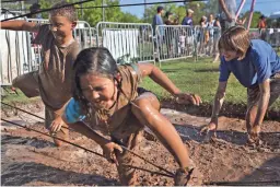  ?? THE REPUBLIC ?? Get down and dirty at Mighty Mud Mania June 10 in Scottsdale.