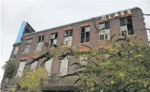  ??  ?? >
Chance Brothers Glassworks, Smethwick, appeared on the Victorian Society’s “at risk” list last year