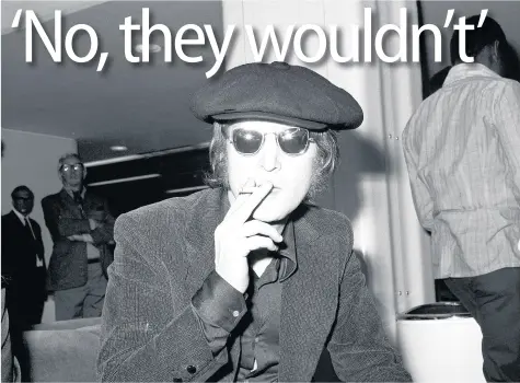  ?? Picture: PA ?? Friday marked what would have been John Lennon’s 80th birthday.