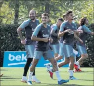  ?? FOTO: PEP MORATA ?? Munir El delantero formará parte de la plantilla