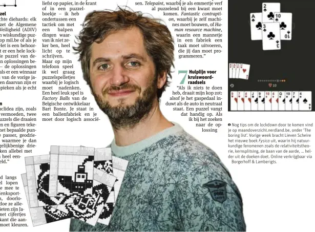 vervagen hebben zich vergist Turbulentie Puzzelen met Lieven Scheire - PressReader