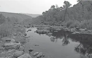  ?? RICHARD BEDNARSKI/RENO GAZETTE JOURNAL ?? Flows on the Carson River are pushing hard against 1977 and 2015, the two driest years on record for the Carson and Truckee River basins, according the Carson Water Subconserv­ancy District.