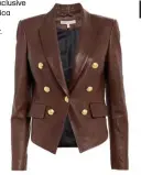  ??  ?? The exclusive Veronica Beard blazer.