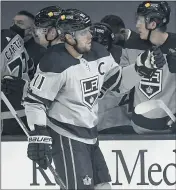  ?? HARRY HOW — GETTY IMAGES ?? Anze Kopitar has had a good overall start to the season and could be in the mix for several individual NHL awards.